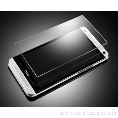 Tempered glass screen protector for HTC one, 0.3mm/2.5D rounded/9H hardness/Japan glass